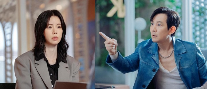 이정재 임지연 삿대질, 달라도 너무 다른 앙숙