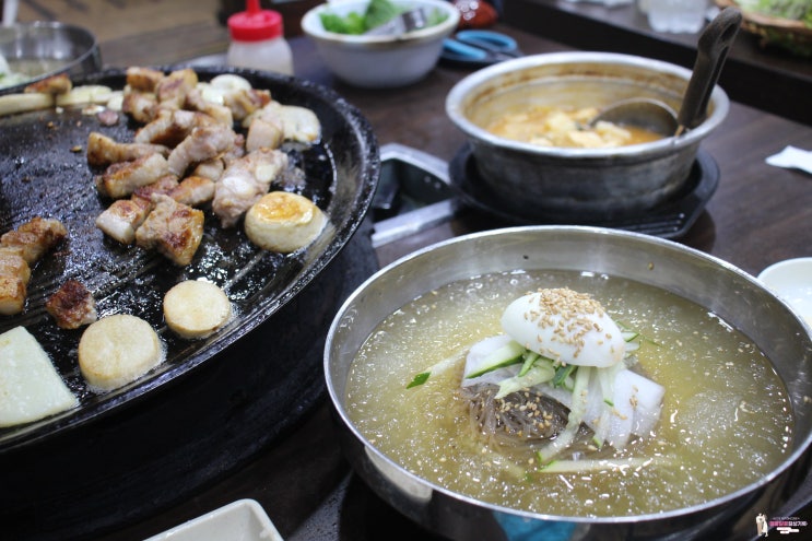 행당동 맛집 '푸줏간생고기점' 왕십리 삼겹살의 진수, 그리고 후식 무한리필까지!