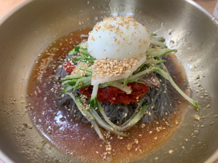 속초여행 첫날 필수코스 신흥면옥 문어냉면 속초아이파크스위트호텔 앤 리조트 맛집 태교여행_1일차