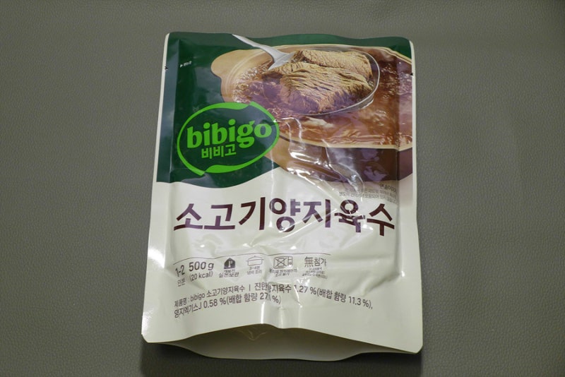 평양냉면 맛의 비비고 소고기 양지육수 구매후기