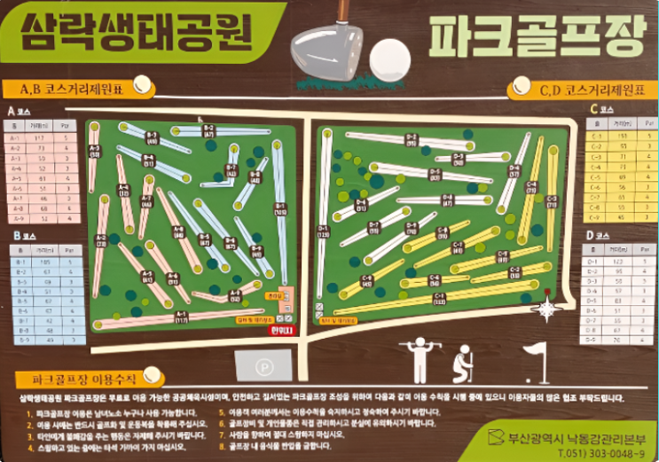  부산 삼락생태공원 파크골프장' 예약부터 무료 이용 꿀팁까지 (36홀 코스 2025년 가을 최신 정보)