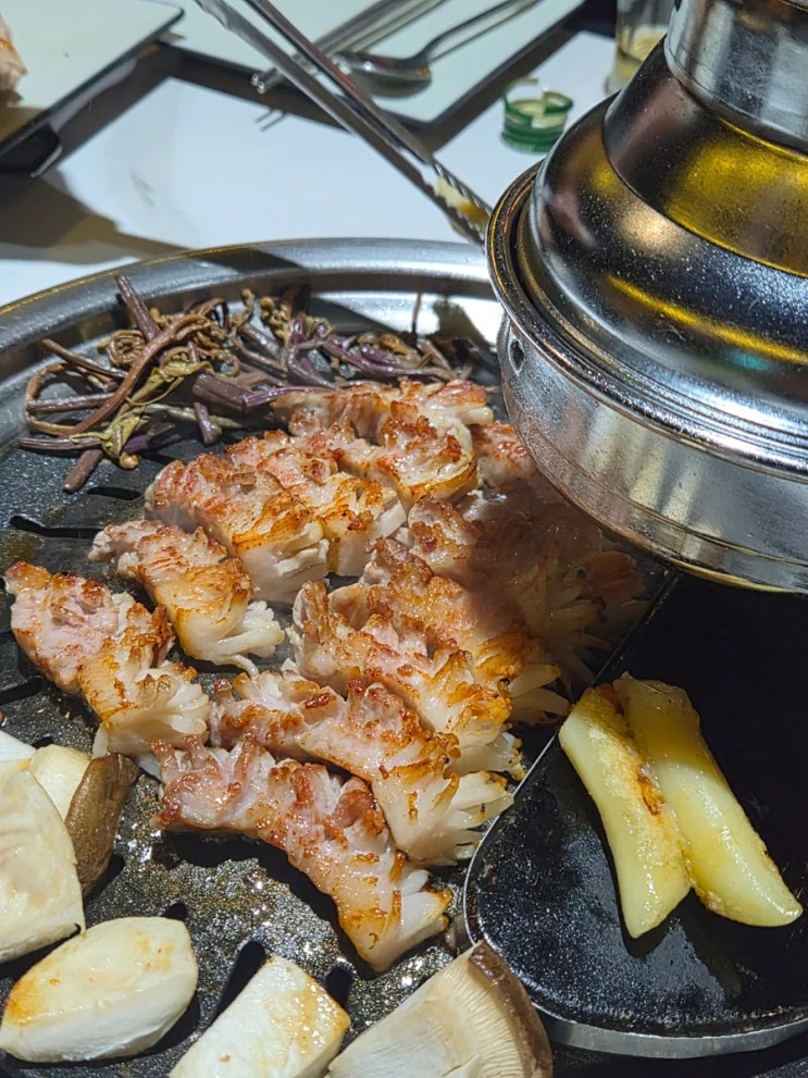  [아산 탕정 맛집] 눈과 입이 즐거운 꽃삼겹살 맛집 '미락 탕정 본점'