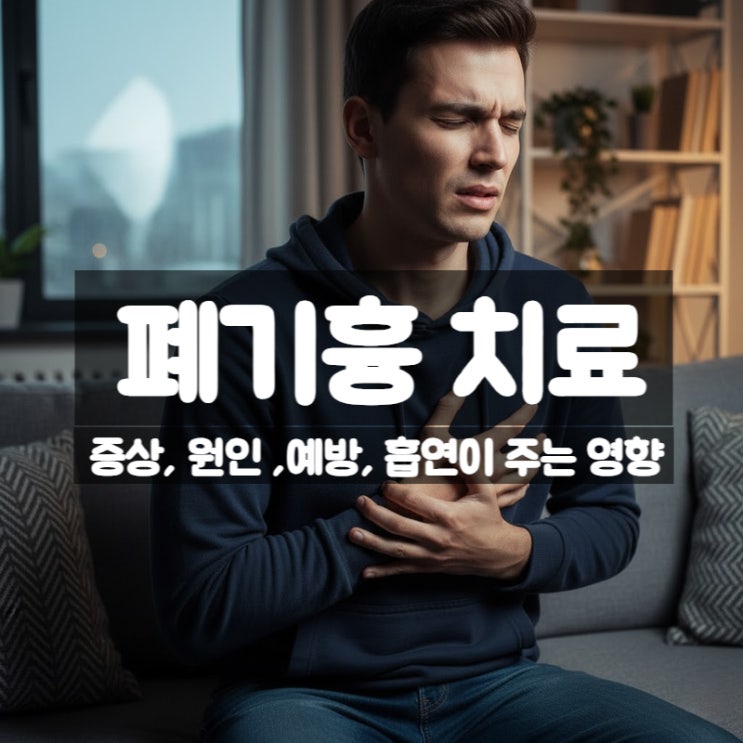  폐기흉 증상 원인 예방 치료 - 폐절제술 수술 후기와 담배 흡연 멀리해야 하는 이유
