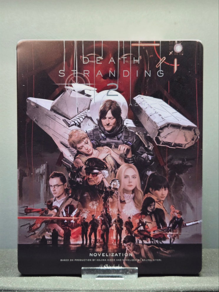 데스 스트랜딩 2: 온 더 비치 노벨라이즈 스틸북 에디션 (Death Stranding 2: On The Beach Novelize Steelbook Edition)