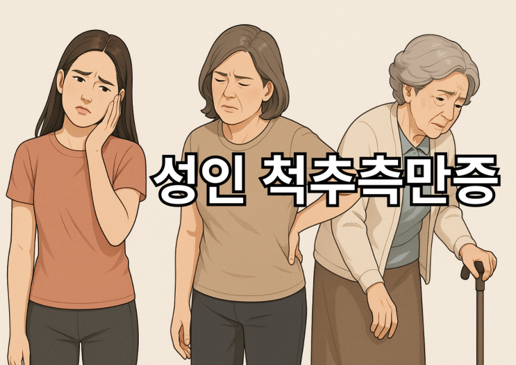  부산 성인 척추측만증｜시간이 만든 불균형, 척추측만 운동의 방향