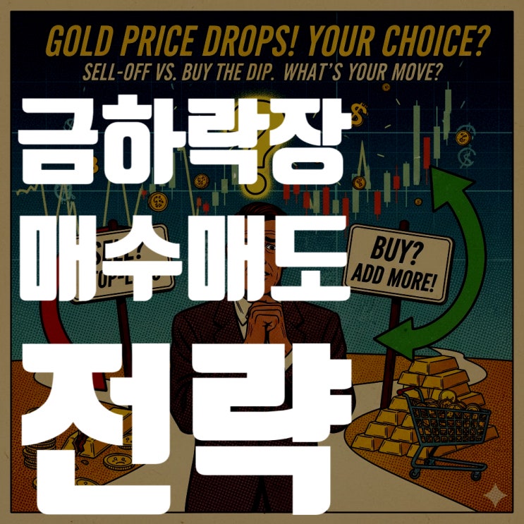  금 투자 하락장 대응법: 손절 기준과 추가 매수 타이밍 총정리