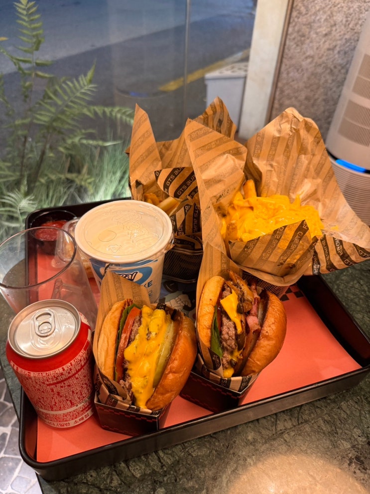  청담동에서 찾은 수제 햄버거 맛집_점심 식사 한끼로 추천하는 GTS 버거