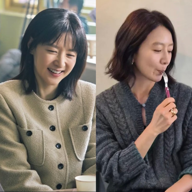 50대 세련미 끝판왕, 이영애 김희애 중단발 스타일링
