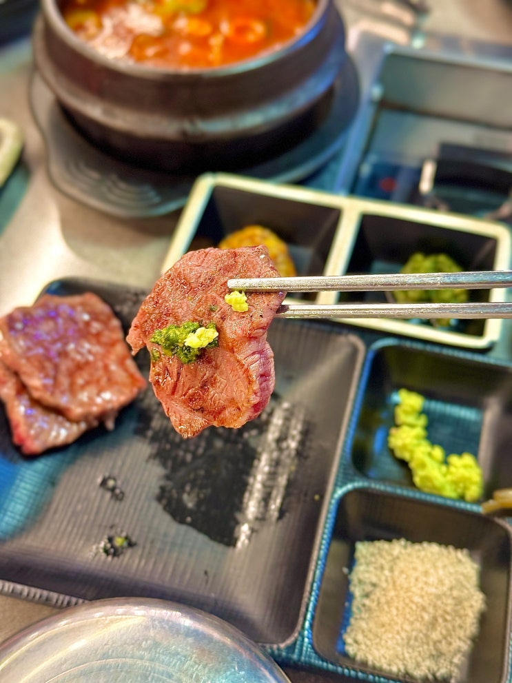  칠곡 소고기 맛집 동명면 아기랑 가족 모임 우인정 팔공산본점