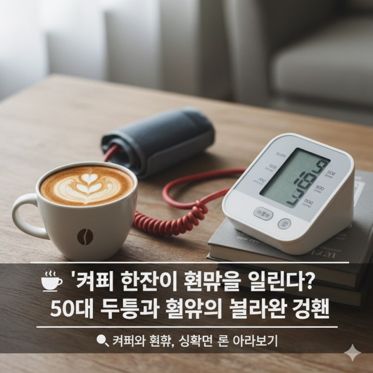   "혈압 150을 1주일 만에 잡는다" 커피와 고혈압의 충격적 관계