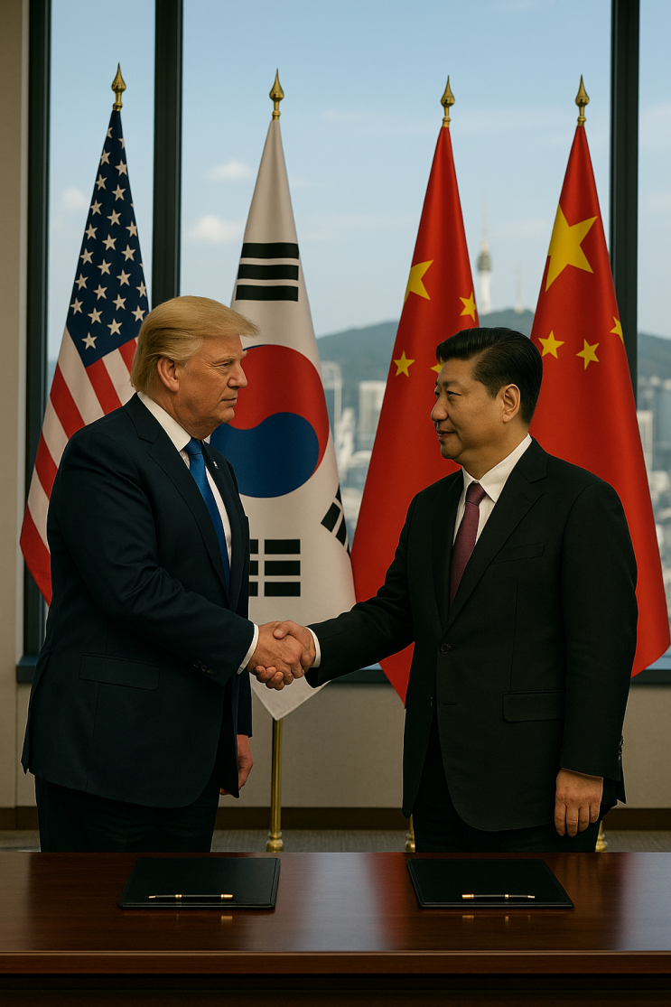 트럼프–시진핑 한국 회동과 한미·한중 <b>정상외교 슈퍼위크</b>