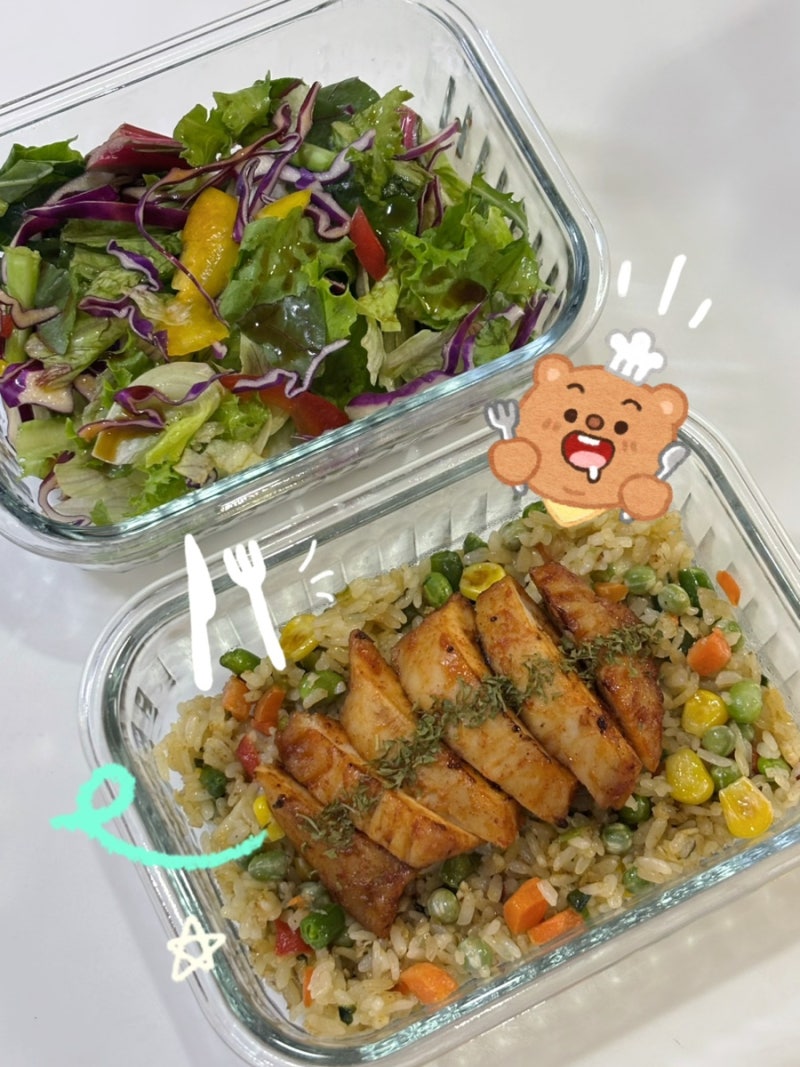 바르닭 소스품은 닭가슴살 맛 추천 후기 도시락 샐러드 ok