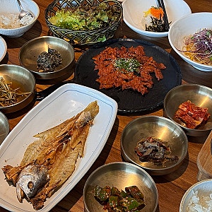 분당한정식 청계산맛집 행복한소풍에서의 따뜻한 한끼