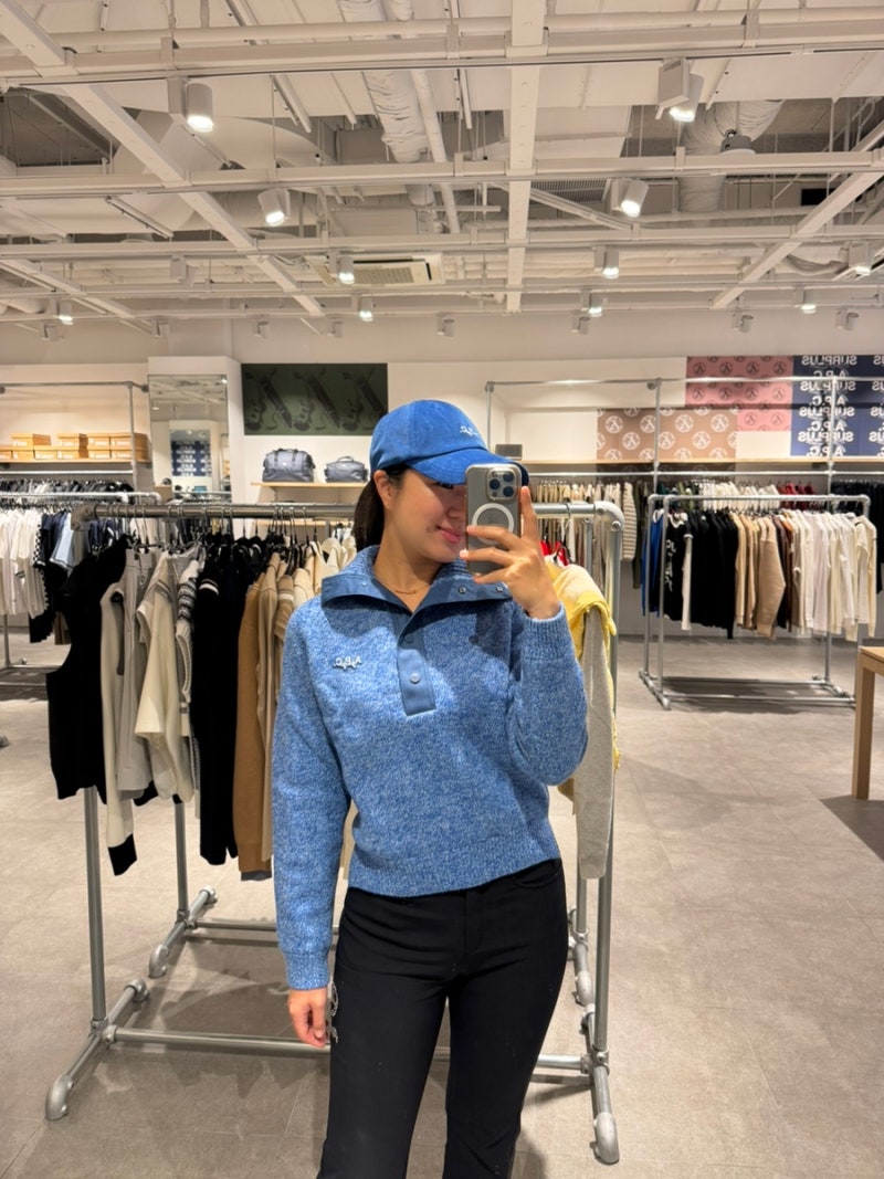 아페쎄골프 A.P.C. Golf :: 파주신세계아울렛 득템 골프니트 가을골프웨어 추천
