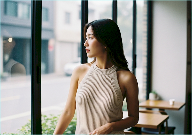  홀터넥 코디, '이 3가지'만 알면 절대 실패 안 합니다 (어깨, 승모근, 속옷 총정리)