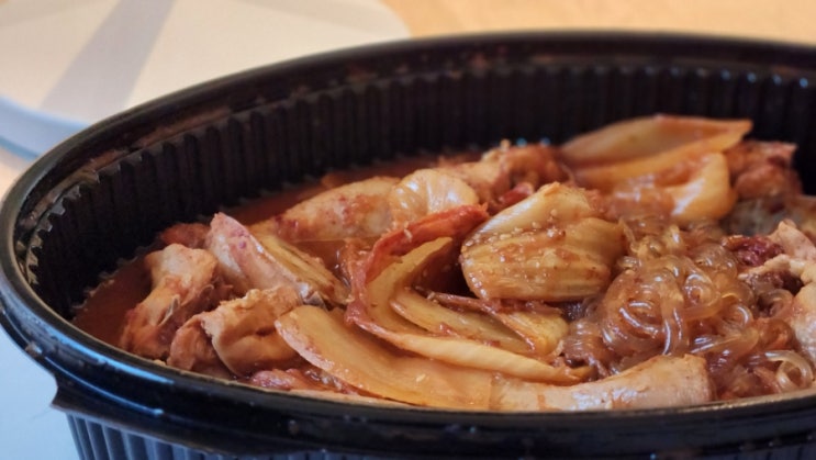  두찜 서대문구 남가좌점 묵은지김치찜닭 배달 후기(+땡겨요 어플)
