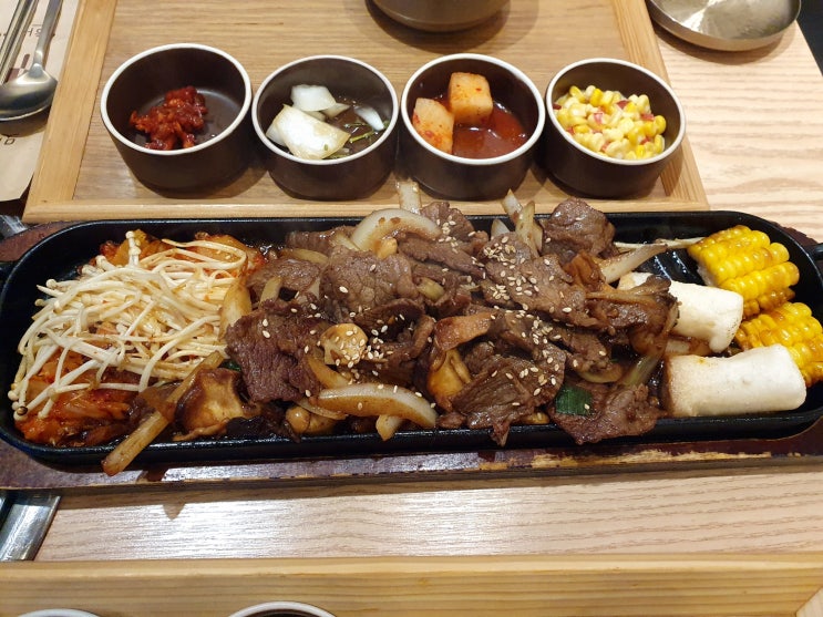  삼평동 맛집 판교 판식 불고기 온소반 푸짐해
