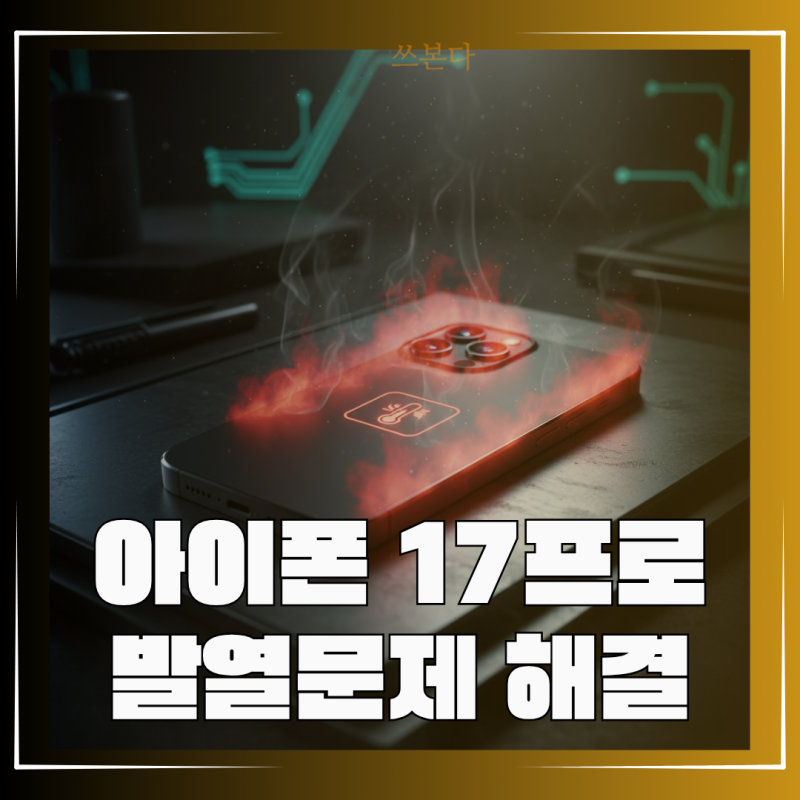 아이폰 17프로 발열 문제 관리