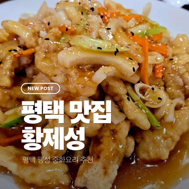 [평택/팽성] 사장님이 직접 요리하시는 팽성의 중식 맛집 황제성 내돈내산 후기!!
