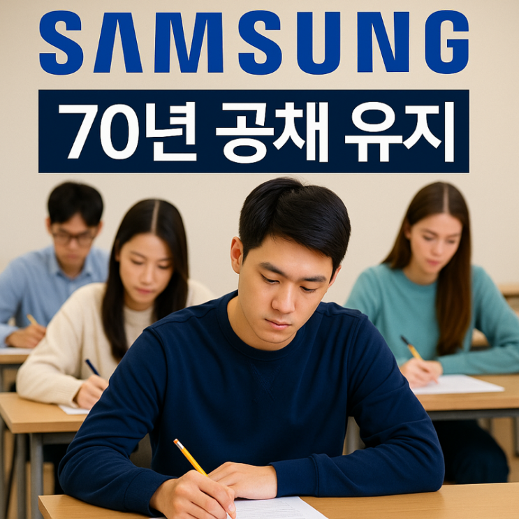   “70년 전통의 공채, 여전히 계속된다” — 삼성 하반기 GSAT 실시 소식 총정리