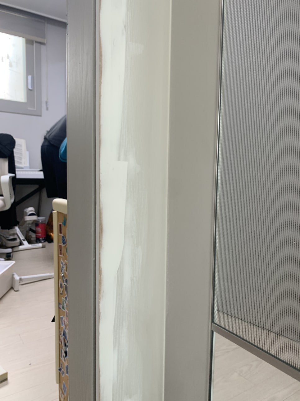 문틀 몰딩 시트지 필름 셀프 보수 시공 비용 가격 방법