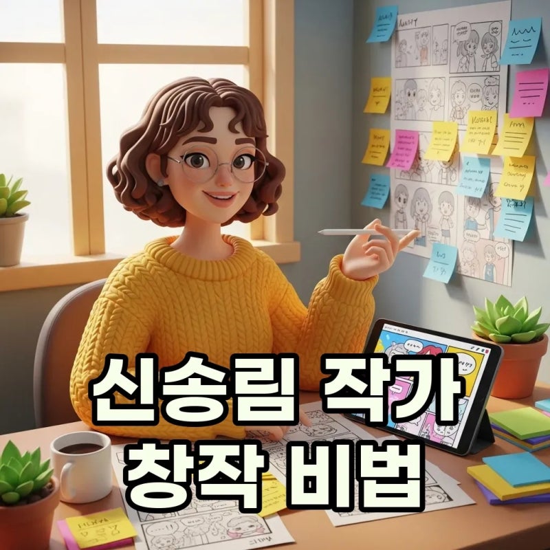 개꿈 신송림 만화, 인기 비결은 따로 있었다