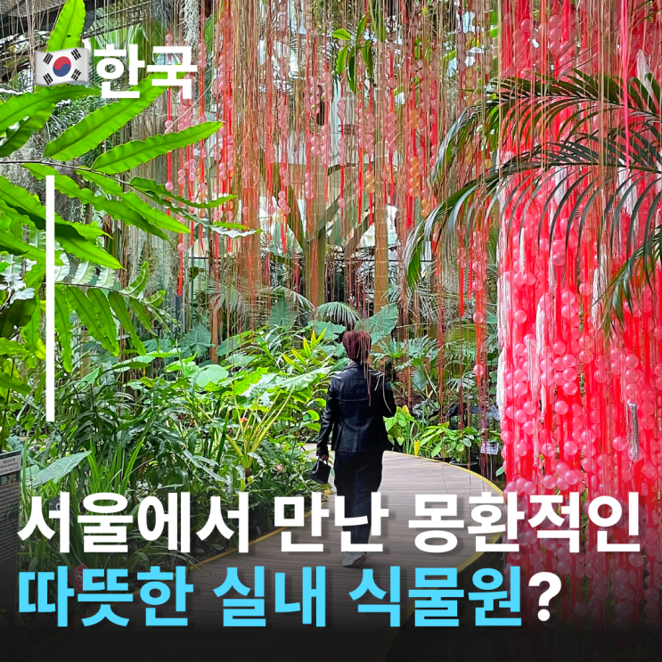  마곡서울식물원 비오는 날에도 완벽한 도심 속 힐링코스 서울근교실내갈만한곳 추천