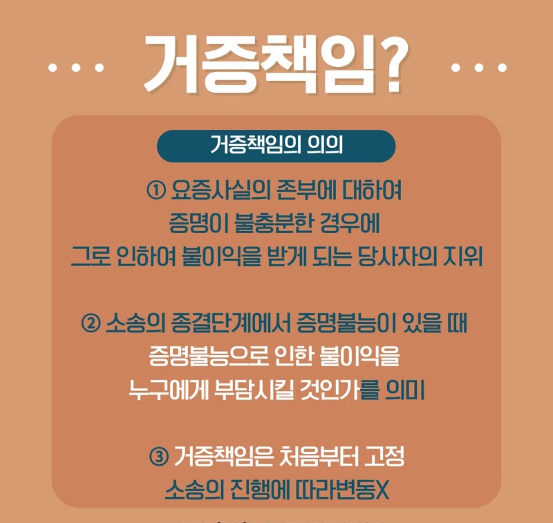 형사소송의 거증책임(입증책임,증명책임) 알아보기! 관련 이미지 2