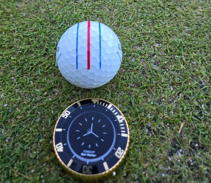  [골프 용품] WPG Golf 볼마커 - 프리미엄 워치형 수평 골프볼 마커, 그린 경사도를 쉽게 읽을 수 있는 수평계 골프마커