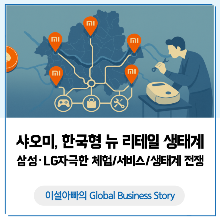  샤오미의 한국형 뉴 리테일 생태계 분석: 삼성과 LG를 자극한 체험·서비스·생태계 전쟁