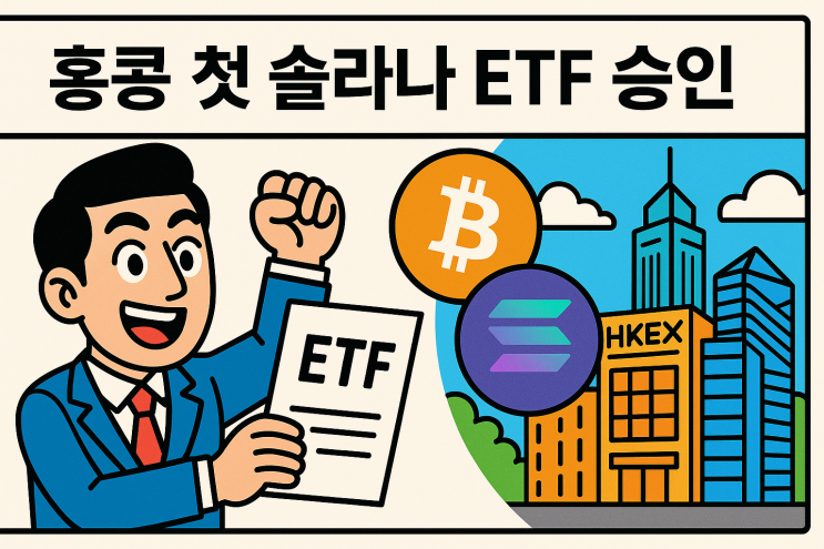  홍콩에서 Solana(SOL) 스팟 ETF가 승인되며 알트코인 ETF 시대가 본격적으로 개막