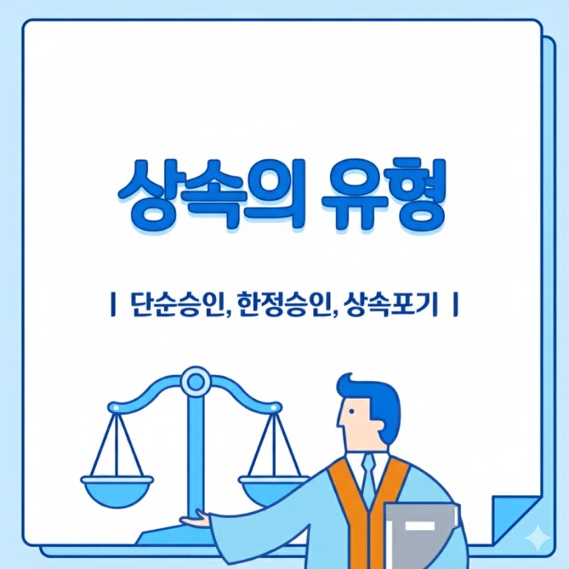 상속의 유형 단순승인, 한정승인, 상속포기 관련 이미지 1
