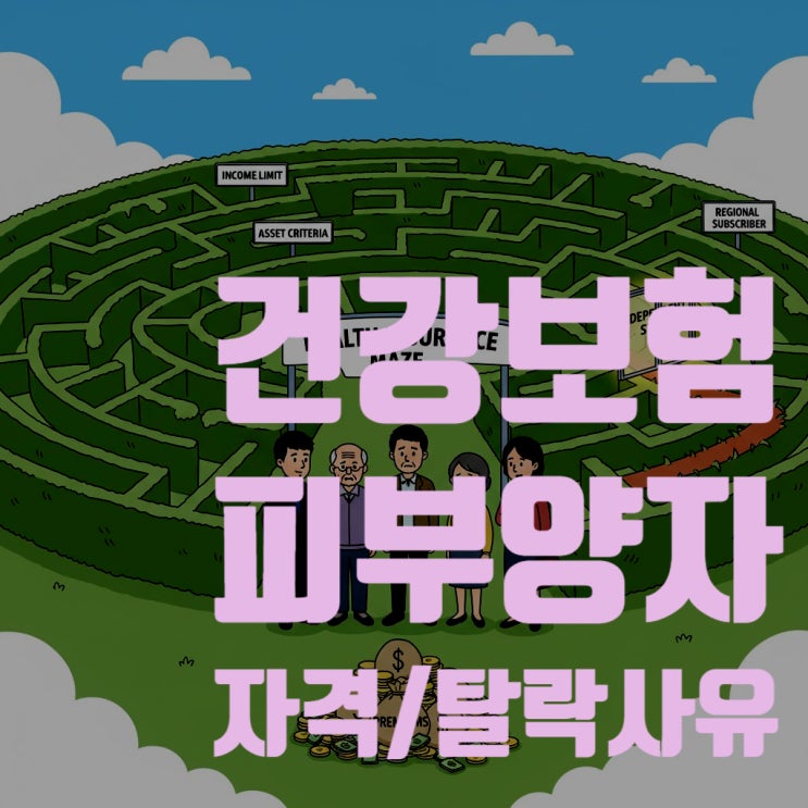  건강보험 피부양자 자격 기준, 등록 방법, 탈락 사유 (연 2000만원 소득 요건 완벽 분석)