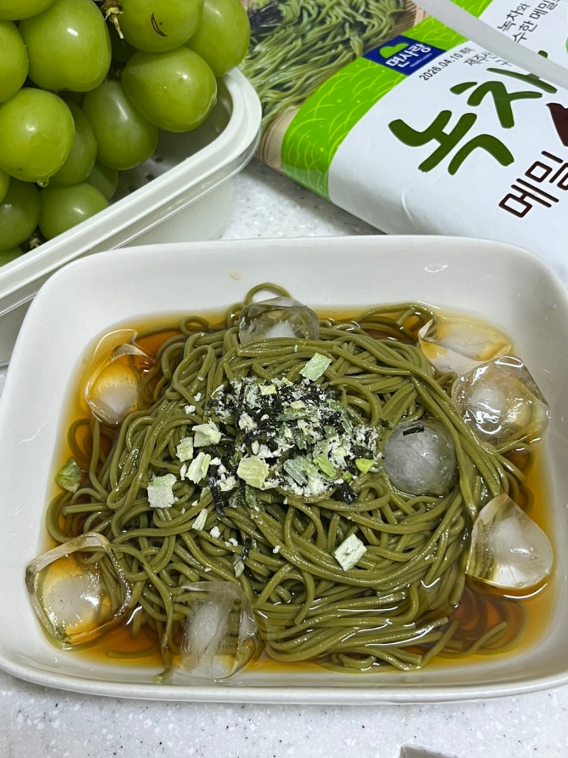 집에서 간단히 냉모밀 소바 만드는 법과 소스 레시피