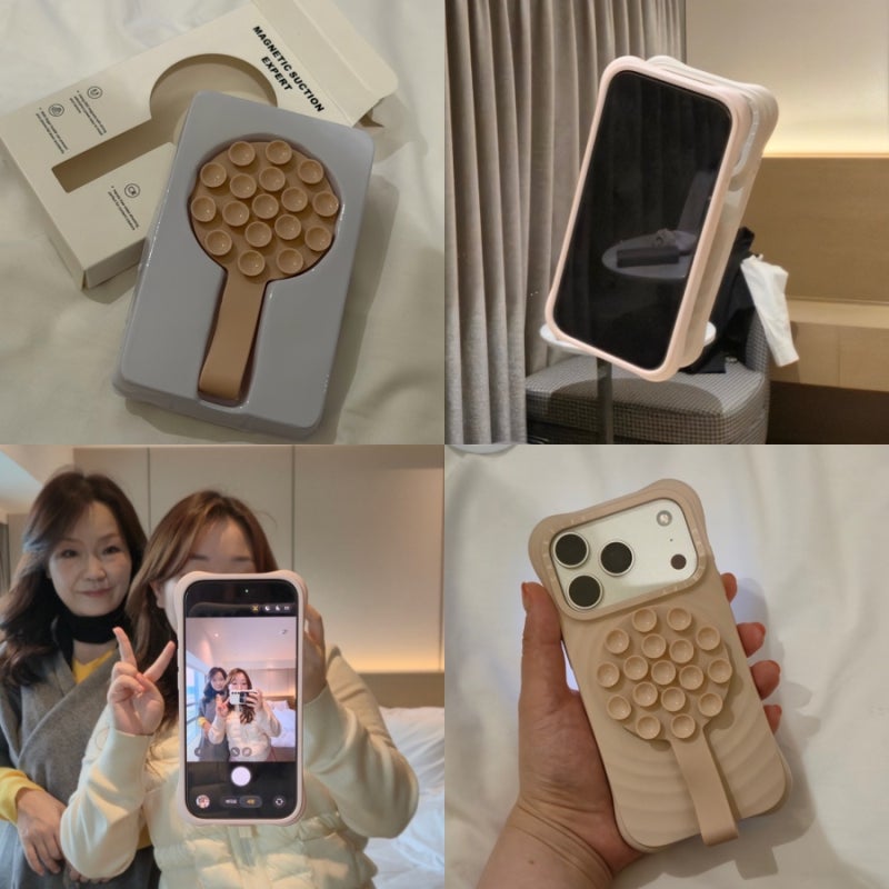 맥세이프그립톡 추천 : 흡착력 좋은 하이퍼랩 뽁뽁이그립톡