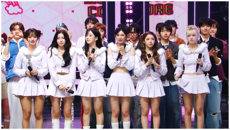엔믹스 1위 블루 발렌타인 쇼음악중심 멜론 음원 차트 TOP 100 1위