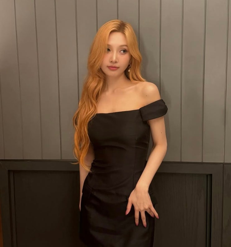  동탄역 헤어샵에서 만나는 레드벨벳 조이 오렌지골드 염색