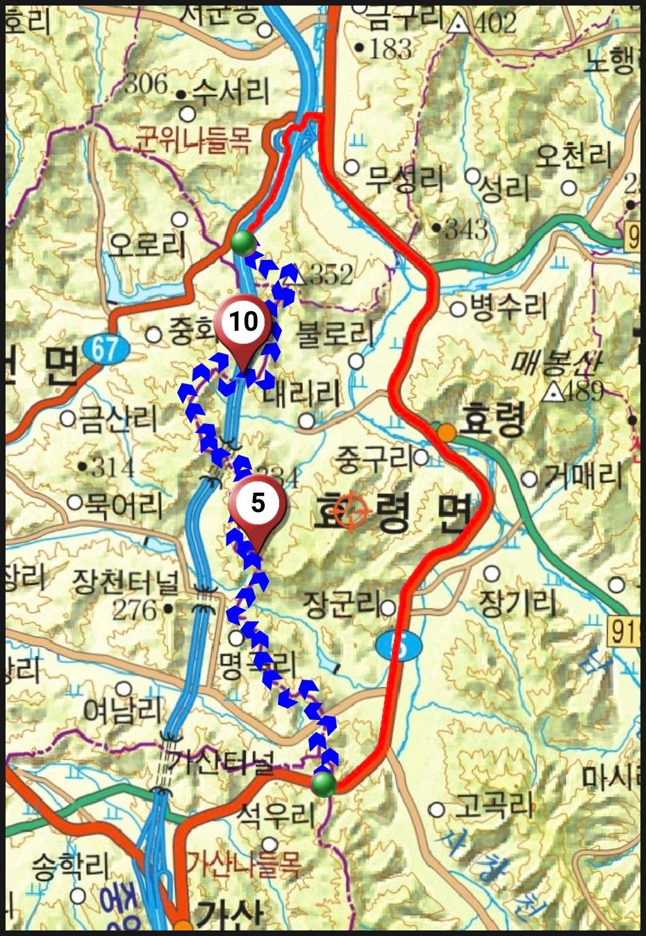 마차지 사진