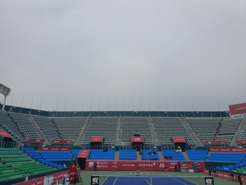 유진투자증권 2025 ATP 서울오픈 국제 남자 챌린저 테니스대회에 다녀왔습니다.