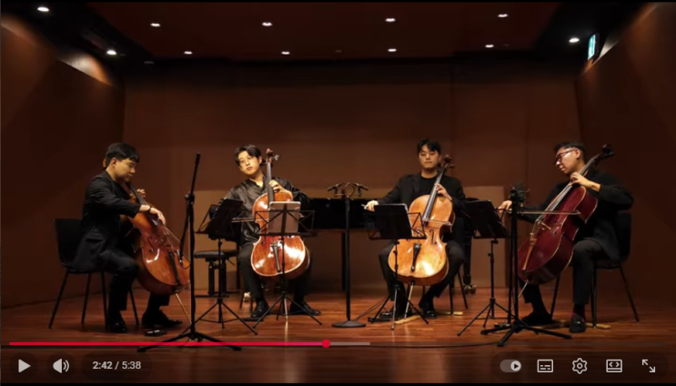 Cello Quarter - 채훈선 남정현 이제헌 임재성 D. Popper – Polonaise de concert, Op. 14