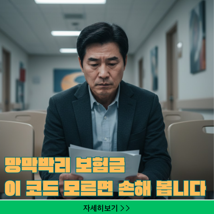  망막박리 보험금, '이 코드' 모르면 100만원 손해 봅니다