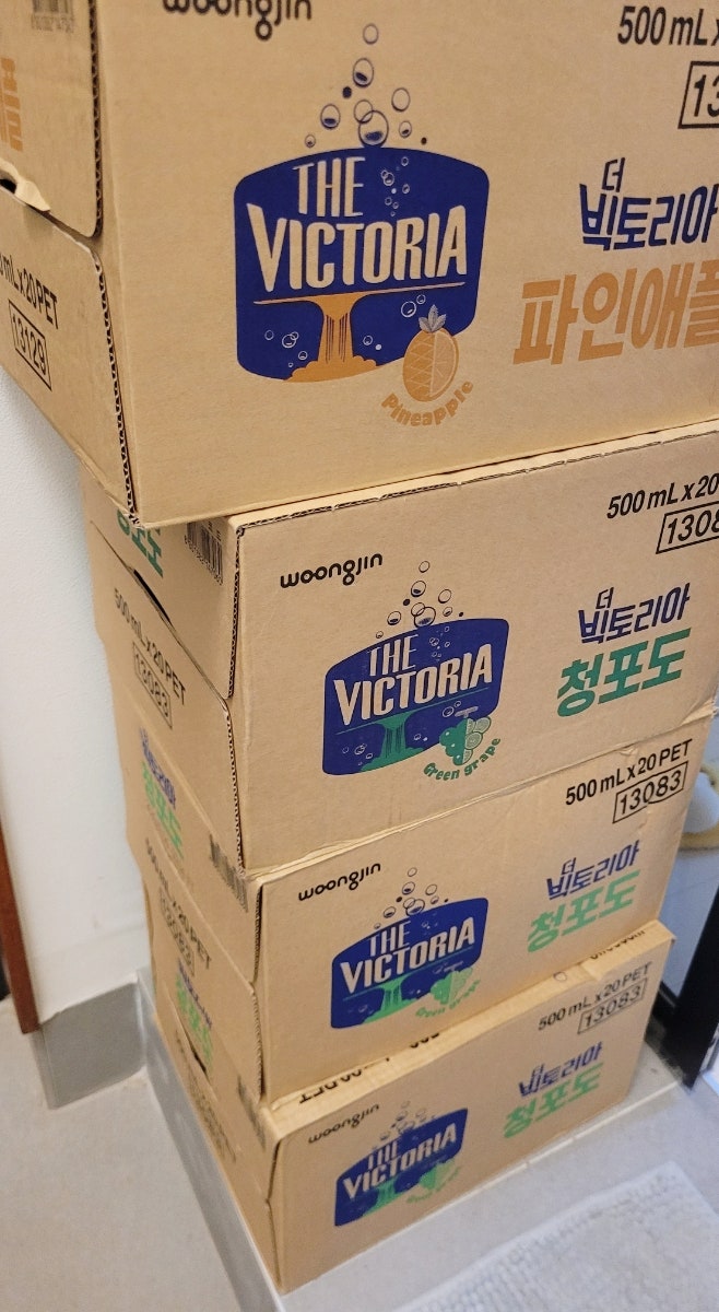 빅토리아 탄산수 레몬 청포도 맛 추천 구매해온 가격공개!!