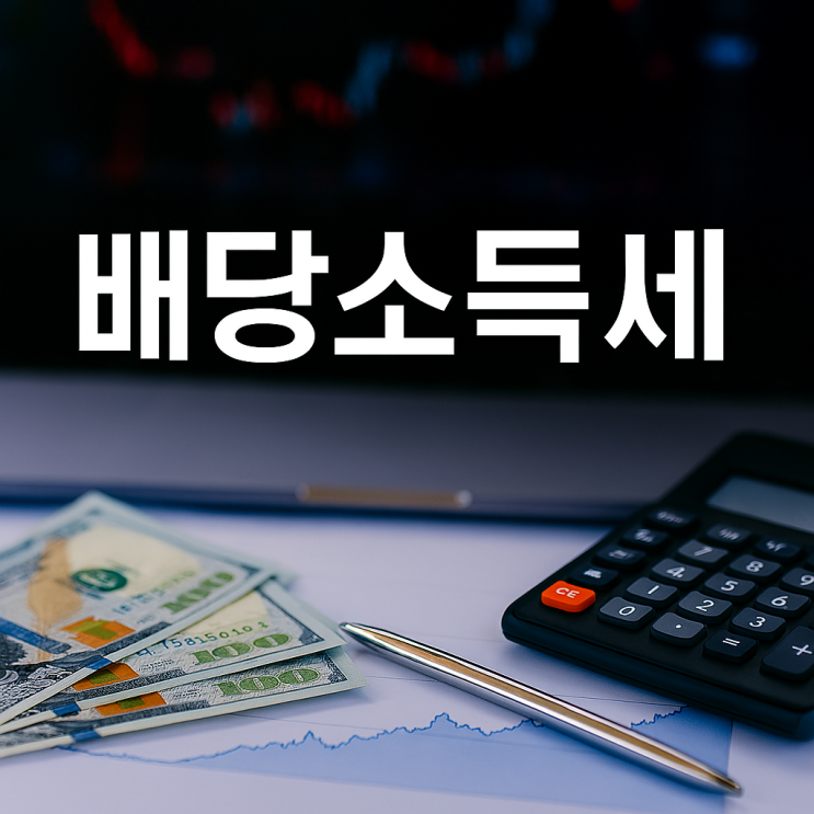  [왕초보의 주식 공부 8. 세금과 수수료 이해하기] 8-3. 배당소득세(배당금에 붙는 세금)