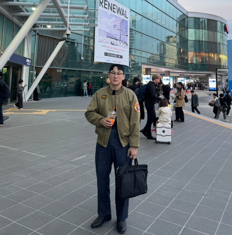 브론슨 택시드라이버 탱커 자켓/밀리토라 데님 팬츠 코디