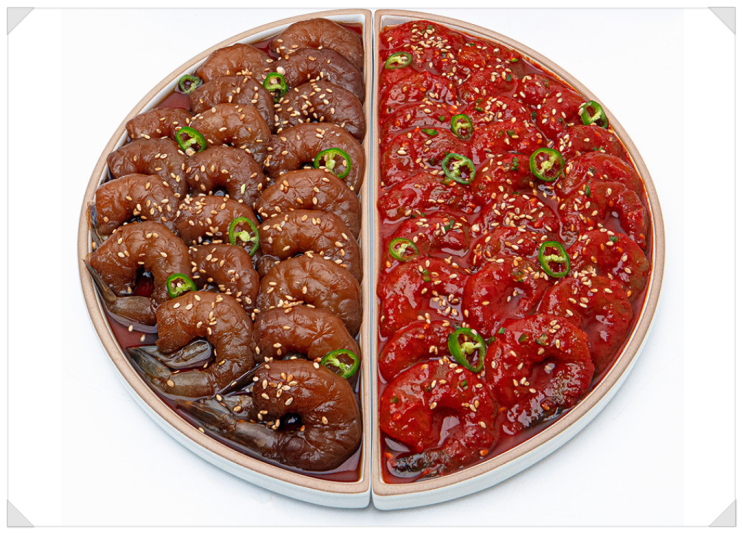  한 번 맛보면 환장하는 밥도둑 훈훈 깐새우장 간장/양념 300g