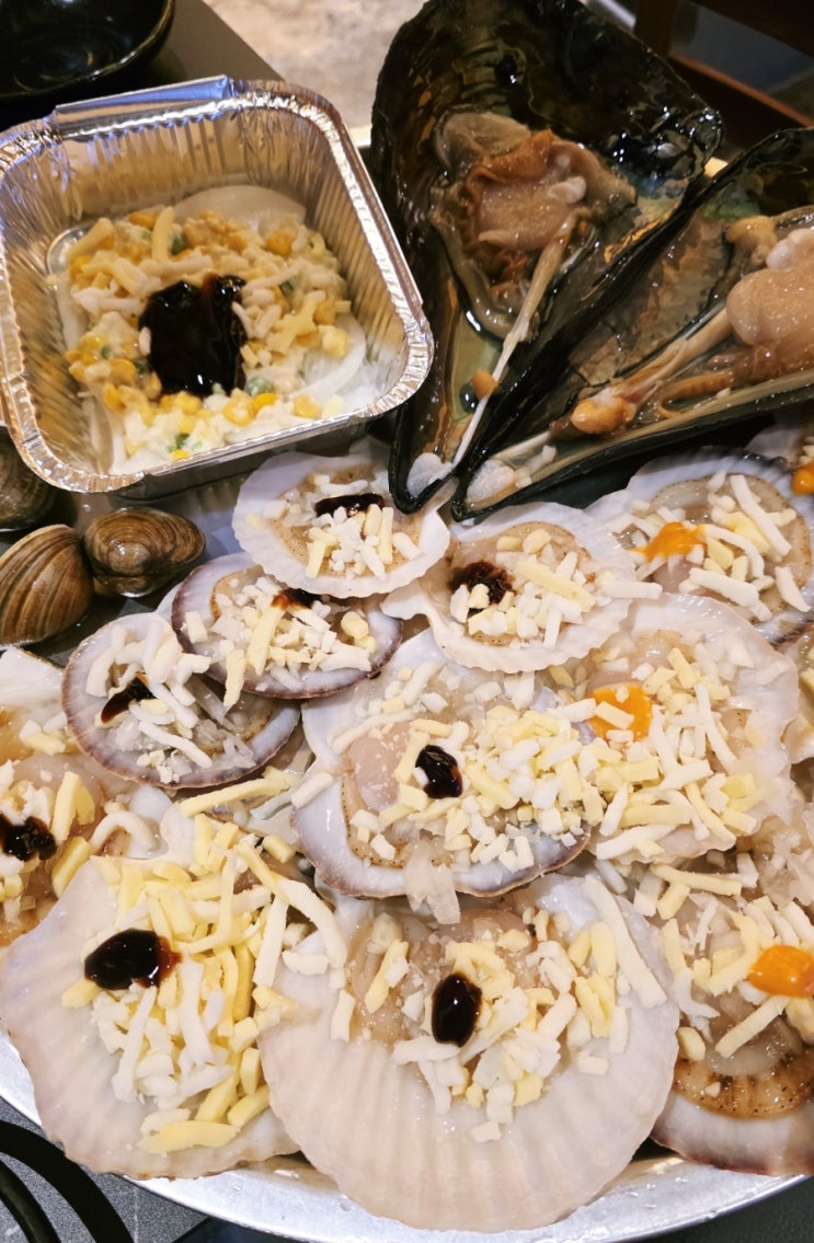  [창원]조개구이와 모듬회를 같이 맛볼 수 있는 상남동 맛집 '파도한잔'