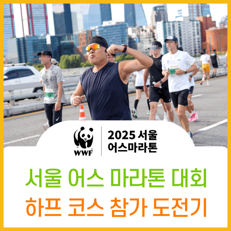  과체중 비만 러너 하프 코스 마라톤 대회 참가 도전기