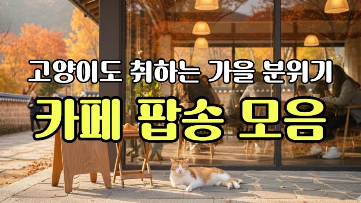  플레이리스트: 귀에 달라붙는 가을 팝송 플레이리스트, 기분 따라 흘러가는 