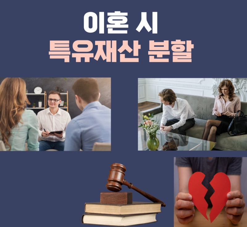 이혼시 특유재산 분할 관련 이미지 1