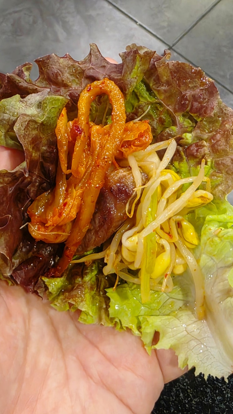  동백 고깃집 석기시대 동백점 제주흑돼지에 반하고 온 후기